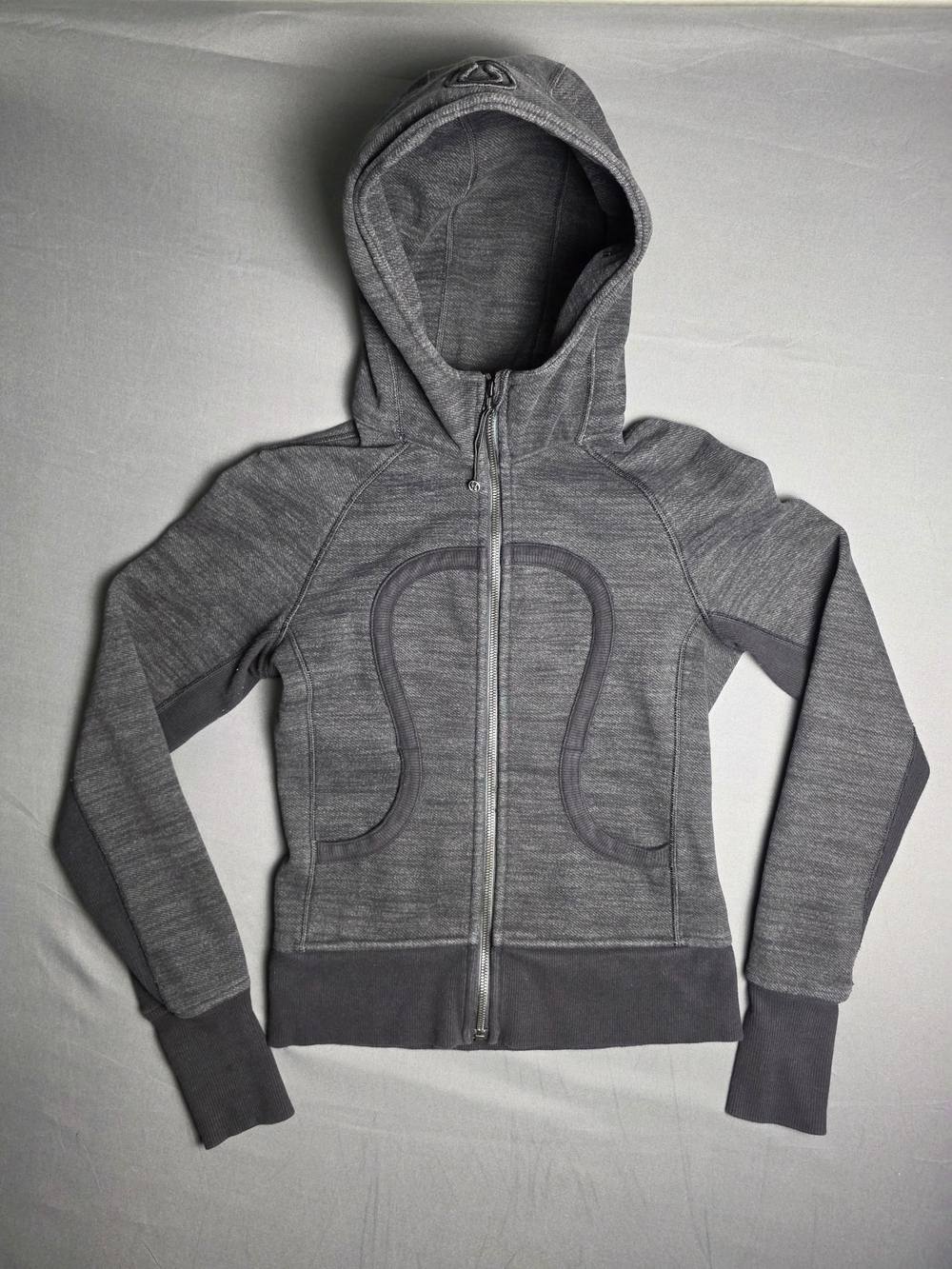 Lululemon Scuba Women’s Gray Hooded Zip-Up Jacket